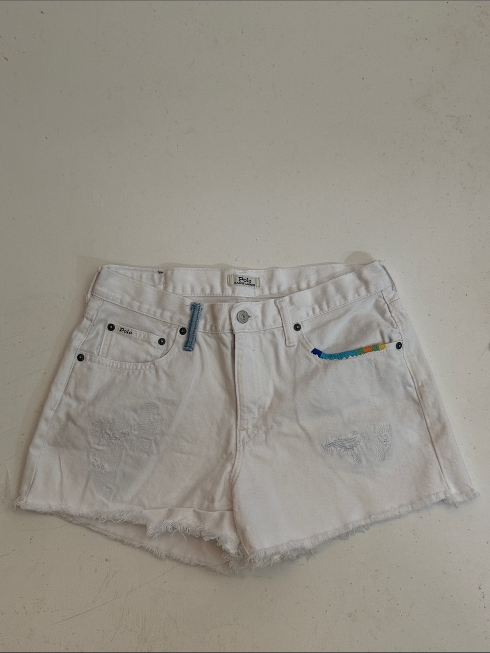 Polo Ralph Lauren The Crosby relaxed white short